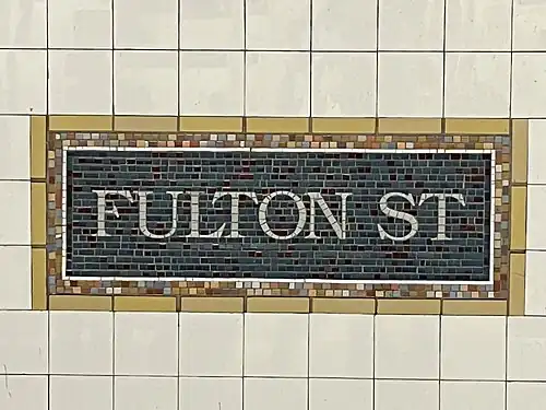 Mosaic name tablet