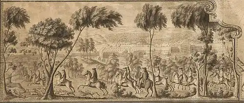 The palace from the northwest