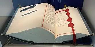 Colour photograph of a copy of the Maastricht Treaty in the Museum der Bayerischen Geschichte in October 2019