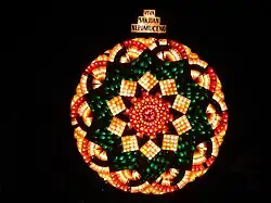 A huge lantern during the Giant Lantern Festival