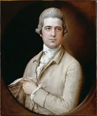 Image 13 Thomas Linley the elder Painting: Thomas Gainsborough Thomas Linley the elder (17 January 1733 – 19 November 1795) was an English bass singer and musician. He began his musical career at age 11 in Bath, becoming apprentice to the organist Thomas Chilcot. Linley married in 1752 and fathered eight children, supporting the family by working as a music teacher. As his children grew he developed their musical talent and was able to draw an increasing amount of income from their concerts. When the Bath Assembly Rooms opened in 1771, Linley became musical director and continued to promote his children's careers. He was eventually able to move to London with the thousands of pounds which he had amassed from their concerts. In addition to his children Linley taught tenor Charles Dignum, singer and actress Anna Maria Crouch, and novelist Frances Sheridan. He collaborated with his son Thomas Linley the younger in penning the comic opera The Duenna, with libretto by his son-in-law Richard Brinsley Sheridan. This picture is an oil-on-canvas painting created around 1770 by Thomas Gainsborough, showing Linley holding his "Elegies for Three Voices". It hangs in the Dulwich Picture Gallery, London. More selected pictures