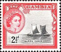 Depicting Barra canoe
