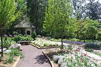 One of the walking paths