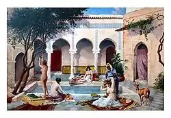 La Toilette au Harem by Gaspard de Toursky
