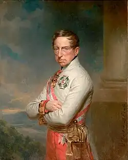 Archduke Charles, Duke of Teschen by Georg Decker, c. 1847