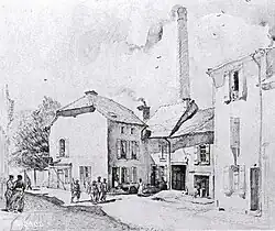 German prisoners under guard on their way to work