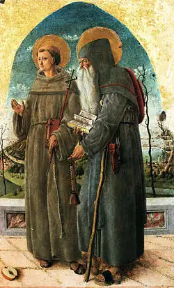 Juraj Ćulinović, Saint Francis and Jerome