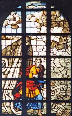 Jonah and the whale - glass 30 (ca.1565)
