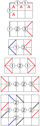 Gokigen naname, combining solving techniques.