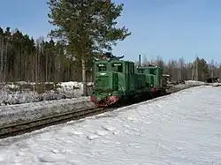 Locomotives TU4-818 and TU4-2961