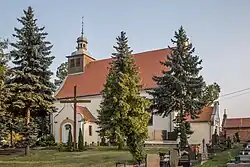Parish church of The Holy Cross, 17th century.