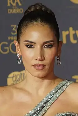 Martínez at the 38th Goya Awards red carpet in 2024