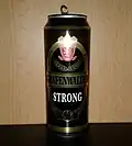A can of Grafenwalder Strong