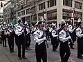 Every Rose Festival parade includes several marching bands.