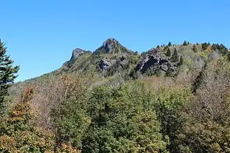 View from Half Moon Overlook.
