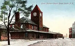 Great Northern Railway Depot, Grand Forks, North Dakota