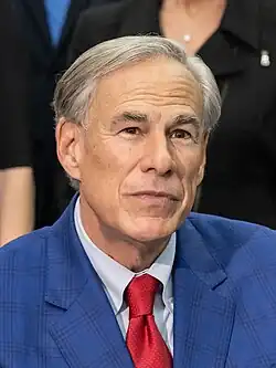 48th Governor of Texas Greg Abbott (JD, 1984)