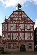 Town hall in Grünberg in Hessen, Germany