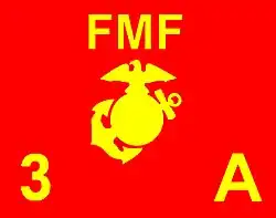 Guidon of Alpha Company, 1st Battalion, 3rd Marine Regiment