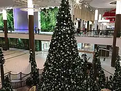 Interior decorations during Christmas