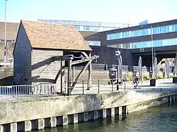 Guildford treadwheel crane