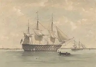 HMS Caledonia (b.1808)