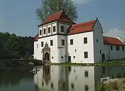 The old castle gate lodge
