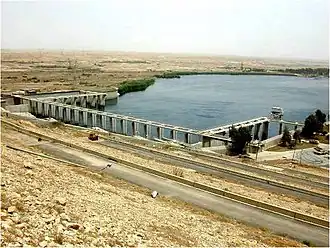Haditha Dam in 2003