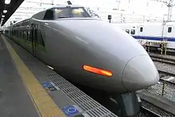 A 100 series Shinkansen at Hakataminami Station