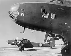 Handley Page Halifax, 113 Squad­ron from RAF&nbsp;Aqir, 1946-1947