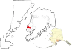 Location in Kenai Peninsula Borough, Alaska