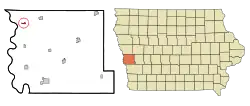 Location of Little Sioux, Iowa