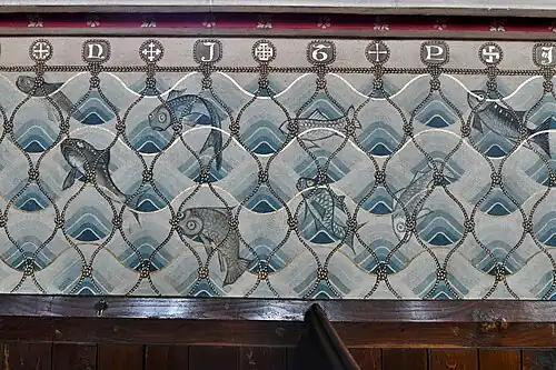 The nave, St. Peter's Church, Hascombe