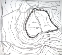 Topographic map of the Herlingsburg