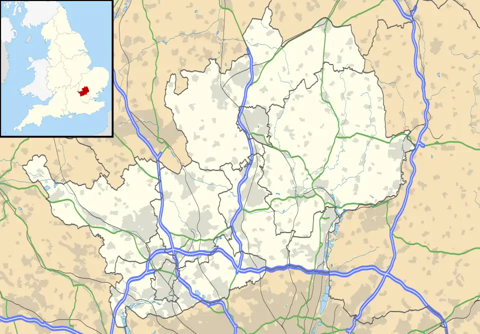 Waltham Cross is located in Hertfordshire
