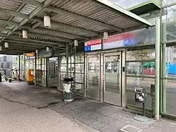 Metro station entrance