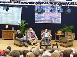 Pigliucci, Dennett and Krauss in 2013