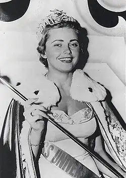 Miss Universe 1955 Hillevi Rombin Sweden