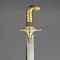Hilt of Ghazi-ud-Din Haidar Shah's sword.