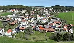 West-southwest view of Hollenthon