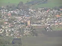 Hoogeloon, aerial photograph