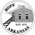 Official seal of Hope, Arkansas