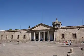 Hospicio Cabañas, Guadalajara, by Manuel Tolsá (1796–1810), one of the oldest and largest hospital complexes in the Americas
