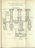 Ground Floor plan of the third incarnation of the infirmary