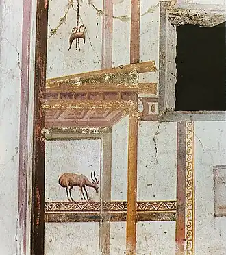 Exedra East Wall Detail