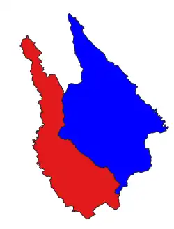 Location in Hpa-an district (red)