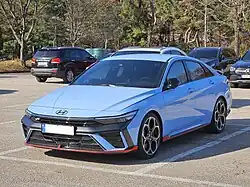 Facelift Avante N (front)