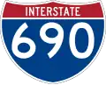 Interstate 690 marker