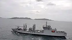 Shakti entering Sattahip, Thailand