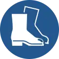 M008 – Wear safety footwear